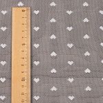 Сетка бельевая эластичная 55 г/м², шир.150 см / 20 метров, Сердечки, цв.01 белый /OLG015.01/20/