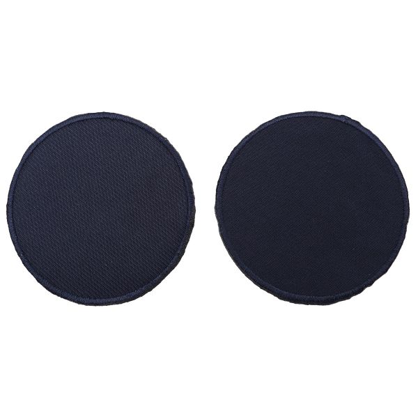 Термоаппликация Круг d-6см, уп., 2 шт, цв.синий