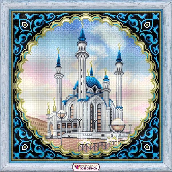 Алмазная (кристальная) мозаика Алмазная живопись, Символ Казани, 40х40 см