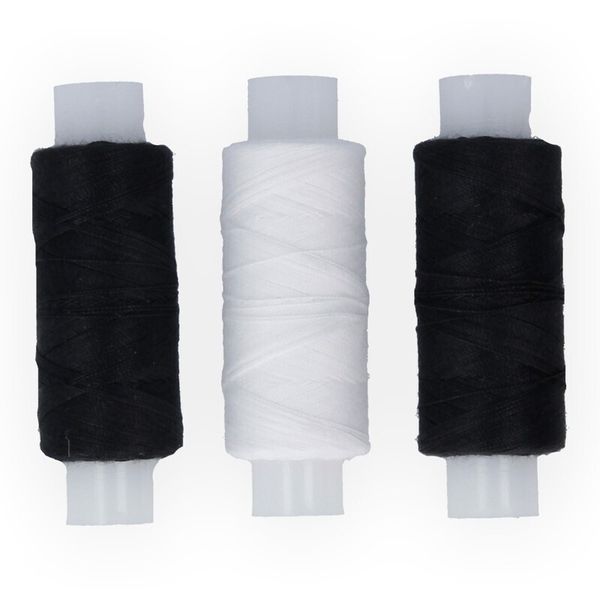 Швейные армированные нитки (набор) ПНК им.Кирова 45ЛЛ, 150 м / 3 кат., Домино, ассорти