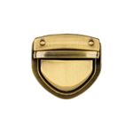 Замок для сумки 42х39 мм, 5 шт, под бронзу, Gamma LBZ-6B