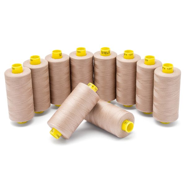 Нитка универсальная Gutermann Mara 120/2, 1000 м, 700207, 170 пшеничный, 1 шт