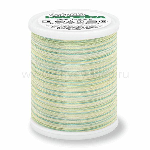 Нитки вышивальные хлопок Madeira Cotona №50, 1000 м, цв. 519, 9350, 5 катушек