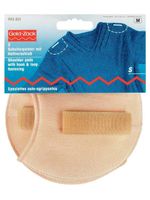 Плечевые накладки (подплечники) реглан на липучке 100х110х11 мм, (S), бежевый, Prym, 5 шт