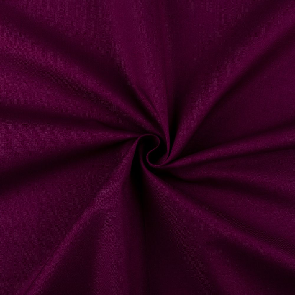 Ткань для пэчворка Peppy Краски жизни Люкс, рулон 112 см / 5 метров, 19-2428 т.пурпурный, Peppy