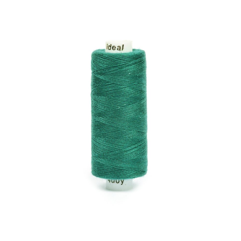 Нитки швейные Ideal 40/2, 366 м (400 ярд), 10 катушек, 516 зеленый