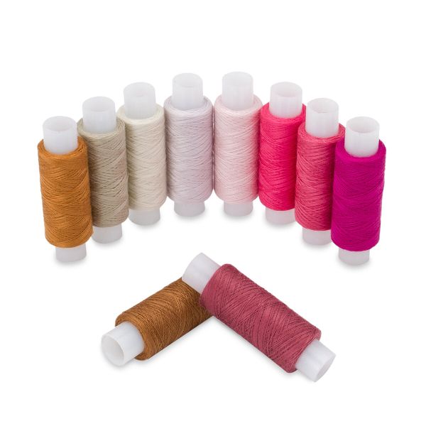 Швейные нитки (набор) 50/2, 10 кат. по 200м, ассорти №126, Astra&Craft