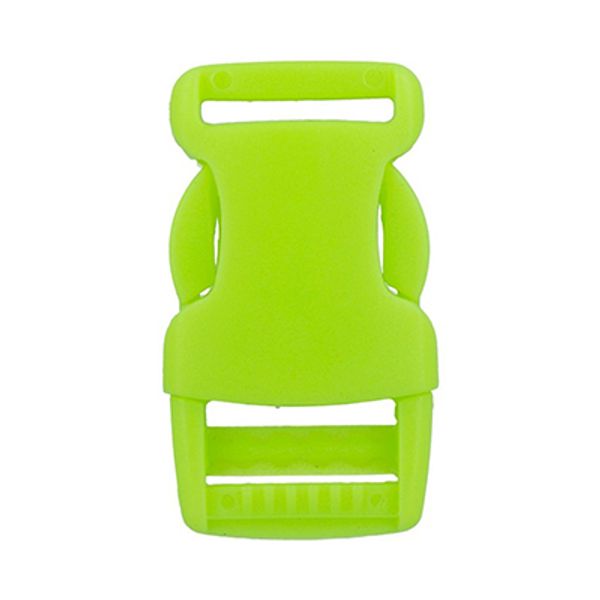 Фастекс (пряжка трезубец) пластик 19 мм, 10 шт, 535 салатовый, Gamma SB04