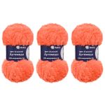 Пряжа Astra Premium (Астра Премиум) Артемида / уп.3 мот. по 100 г, 60 м, 22 рыжий