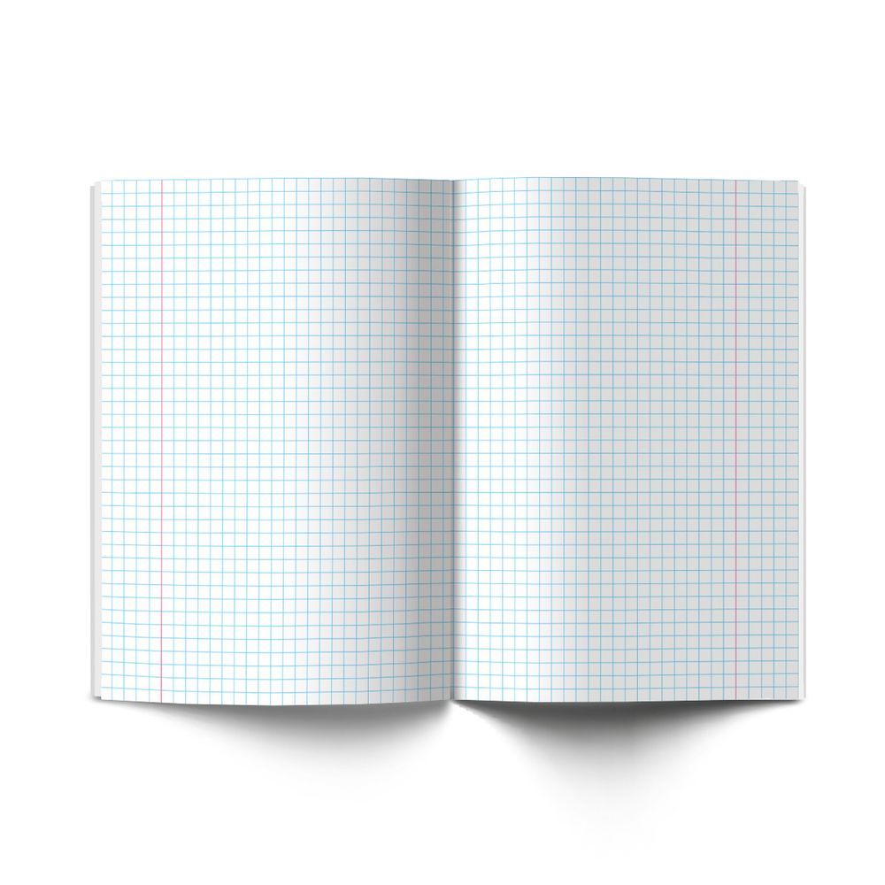 Тетрадь ученическая школьная Классная A5+ 18 л. на скобе, белизна 100%, 20 шт, клетка, 000300 Зеленая, Светоч 18ТСК5_1_3_1