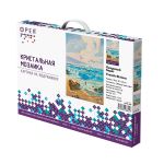 Алмазная (кристальная) мозаика Фрея, на подрамнике Лазурный берег, 30х40 см