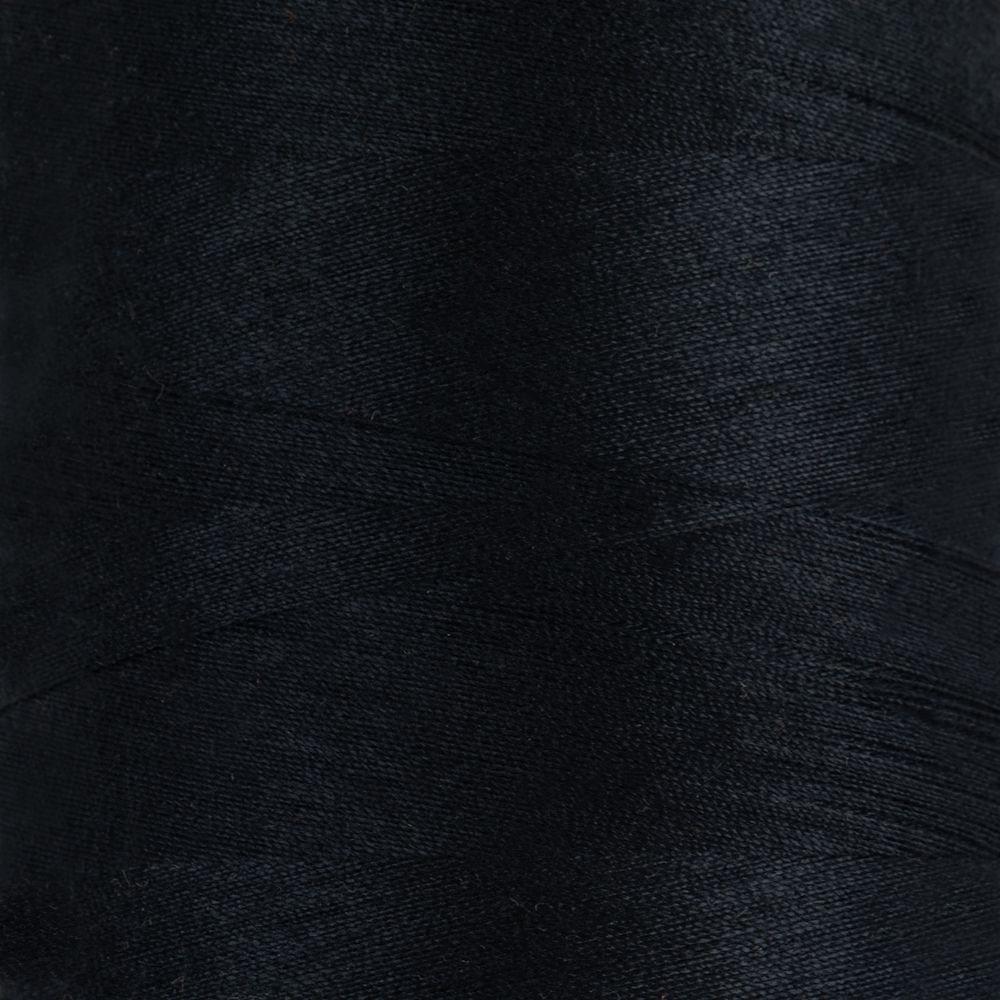 Нитки универсальные Gamma 50/2, 4570 м (5000 ярд) / 1 кат., 000 черный