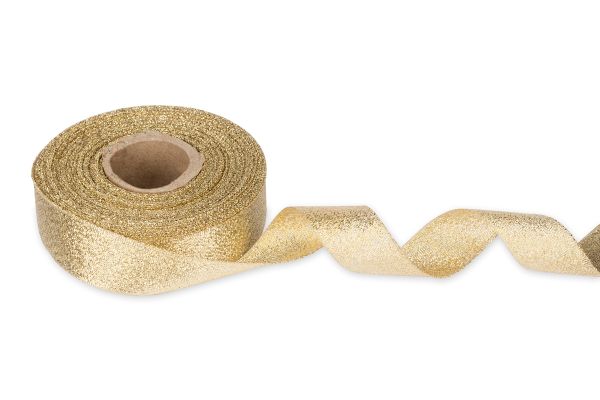 Лента металлизированная 19.0 мм / 25±1 метров, золото, Blitz С3126Г17