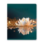 Тетрадь ученическая общая, софт-тач ламинация + выборочный лак, цветной запечатанный форзац, A5+ 48 л. на скобе 65 г/м², белизна 100 %, 10 шт, клетка, 00994 Изумрудные мысли, Светоч 48Т14