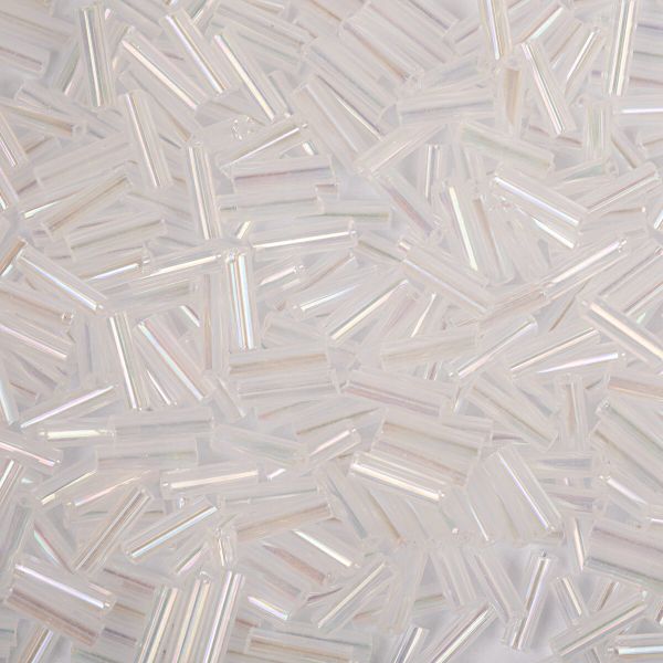 Бисер стеклярус Zlatka 100 г (10х10 г), №0161 прозрачный GG