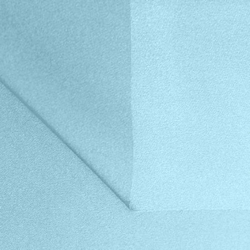 Креп барби 210 г/м², шир.150 см, в нарезке, цв. небо, 6м /TOS/