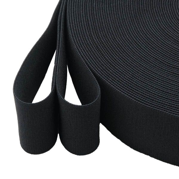 Резинка башмачная 50.0 мм / 25 метров, черный