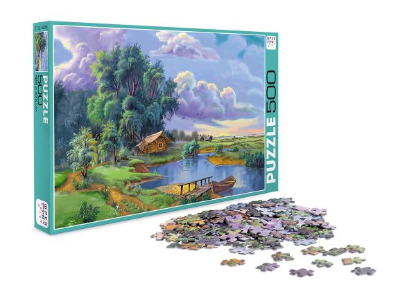 Пазл 500 элементов, Родные просторы, PZL-500/08, Фрея