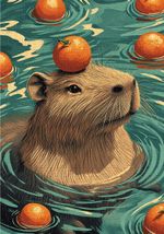 Пазл 1000 элементов, PZL-1000/64 Купание капибары, Фрея