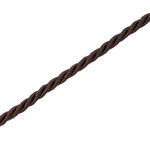 Шнур витой 3мм / 18,29м, 038 темно-коричневый, 1AS-169