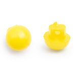 Пуговицы Мини круглые на ножке, 5мм, уп/20 шт (св.желтый)