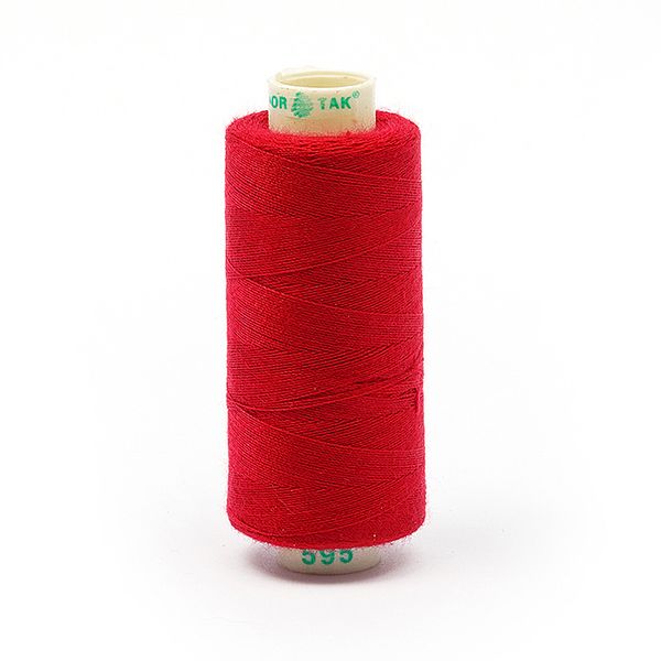 Нитки швейные бытовые Dor Tak 40/2, 366 м / 10 кат., 595 розовый