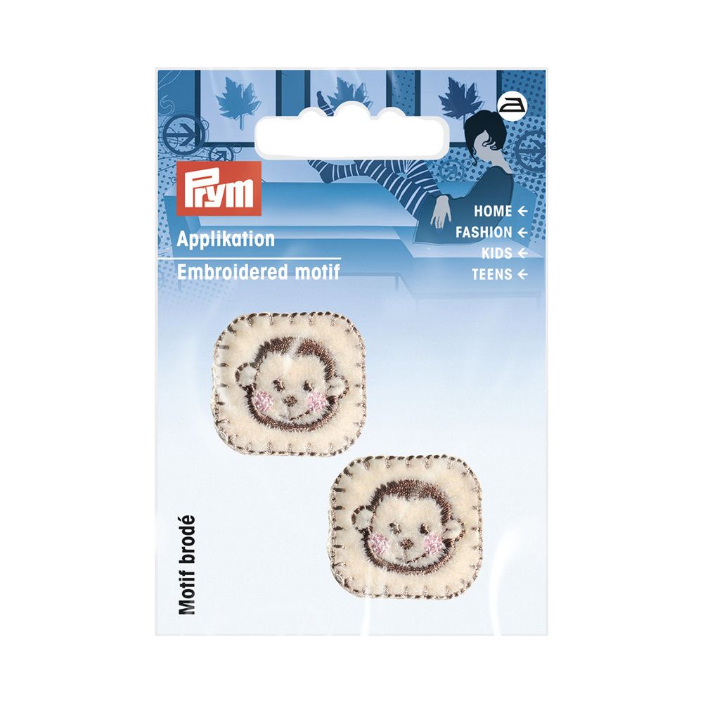 Термоаппликация Заплатки Обезьяна 2 шт, Prym