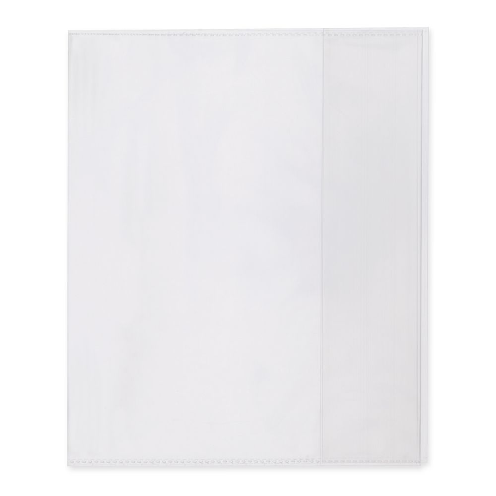 Обложка универсальная для тетрадей и дневников LNNPP-01 70 мкм (210х350 мм), 10 шт, прозрачный, Лео LNNPP-01