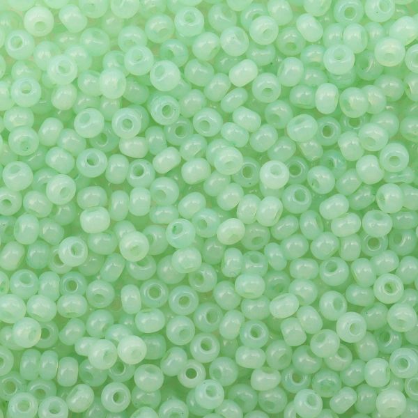 Бисер Preciosa алебастр окрашенный, круг.отв., 100 г (5х20 г), (02261)331-19001/10/0