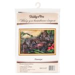 Набор для вышивания бисером Hobby&Pro, Пантера, 37х25 см
