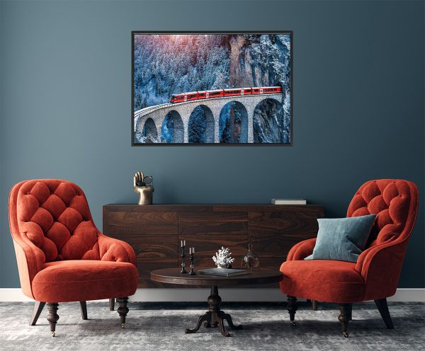 Пазл 2000 элементов, Мост в снежном царстве, PZL-2000/28, Фрея