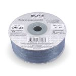 Лента капроновая (органза) 25.0 мм / 22.8±1 метра, 116 св.серый, Blitz OR-25