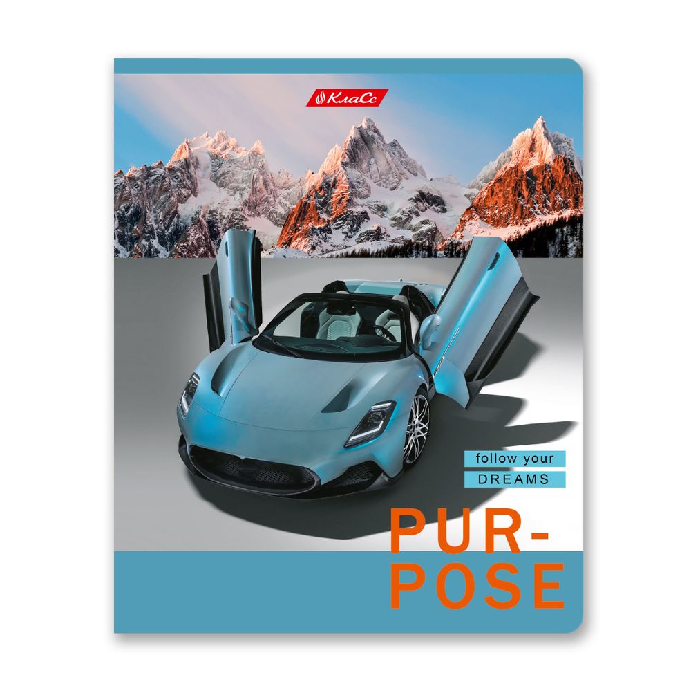 Тетрадь ученическая общая, A5+ 96 л. на скобе 60 г/м², белизна 100%, 5 шт, клетка в термоусадочной пленке, 000780 На скорости, Светоч 96ТЕТк-001