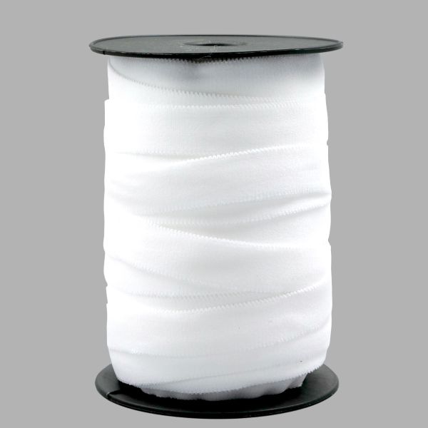 Резинка бельевая (бретелечная) 20.0 мм / 50 метров, белый, ML220.020