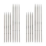 Набор съемных спиц Knit Pro Mindful Petite Midi, 10 и 13см, 8пар(2-2,75мм), нерж. Сталь