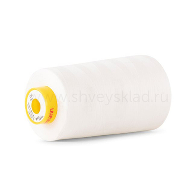Нитка универсальная Gutermann Mara 120/2, 5000 м, 700185, 111 айвори, 1 катушка