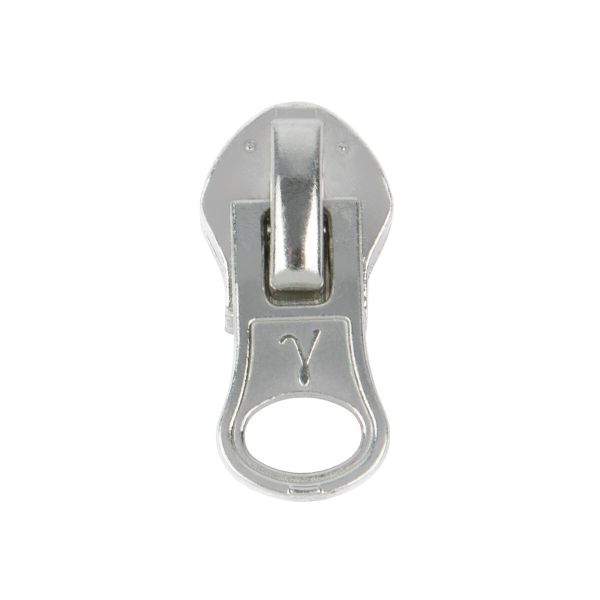 Слайдер (замок) для молнии спираль Т10 (10 мм), замок-автомат, 10 шт, никель, Gamma