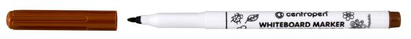 Маркер WHITEBOARD 2507/1 1-2 мм, 12 шт, 2507/1 коричневый, Centropen 2507/1