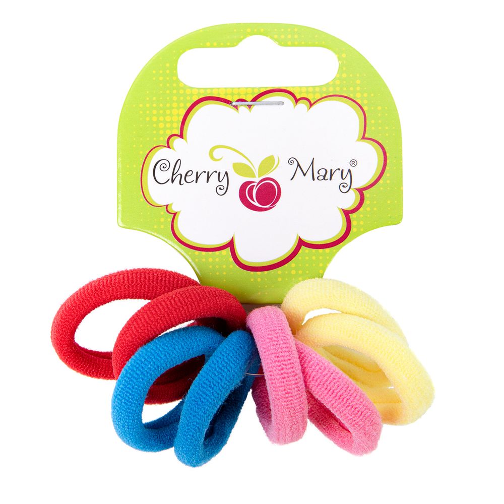 Набор резинок для волос 40 шт (5х8 шт), №05 ассорти, Cherry Mary R6007 Набор резинок для волос 40 шт (5х8 шт), №05 ассорти, Cherry Mary R6007