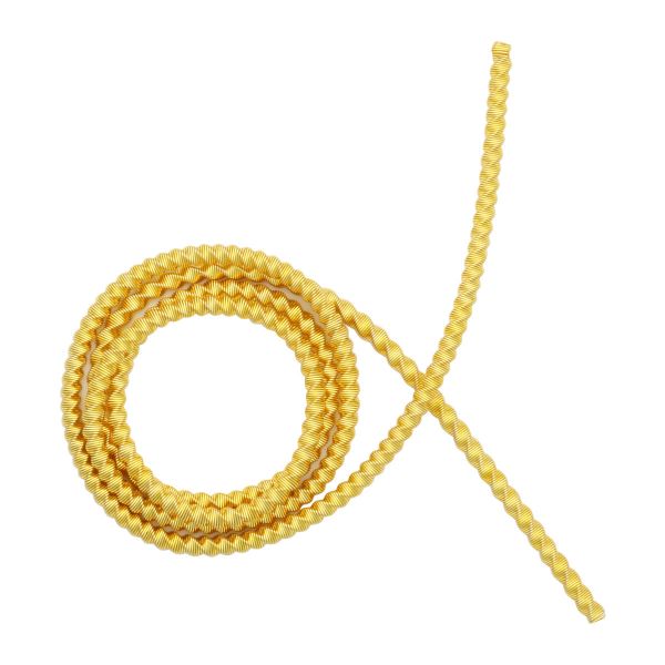 Трунцал зигзаг Золото 2,5 мм, 5±0.1 грамм, ТЗ001НН25