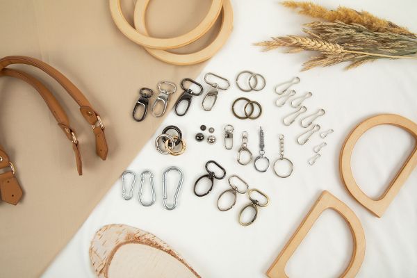 Карабин металл 25.0 мм (50х30 мм), 10 шт, 06 черн.никель, Gamma GH 118/25/10