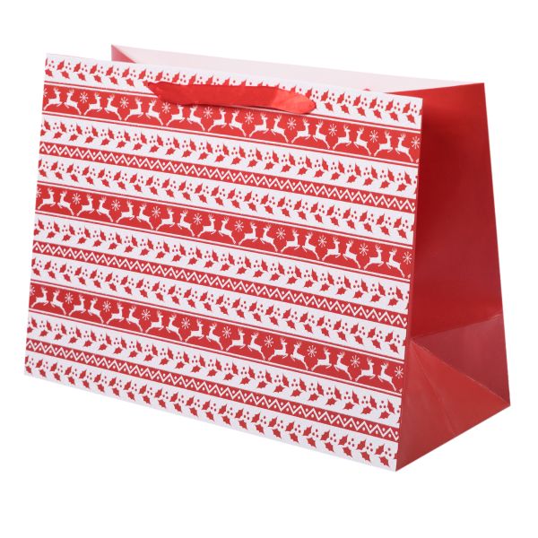 Подарочный пакет 210 г/м², 46х33х20 см, 12 шт, 01, Stilerra NCYXL