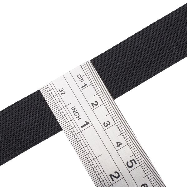 Резинка вязаная 20.0 мм / 25 метров, ТВ-20, черный