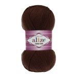 Пряжа Alize (Ализе) Cotton Gold / уп.5 мот. по 100 г, 330м, 026 коричневый A