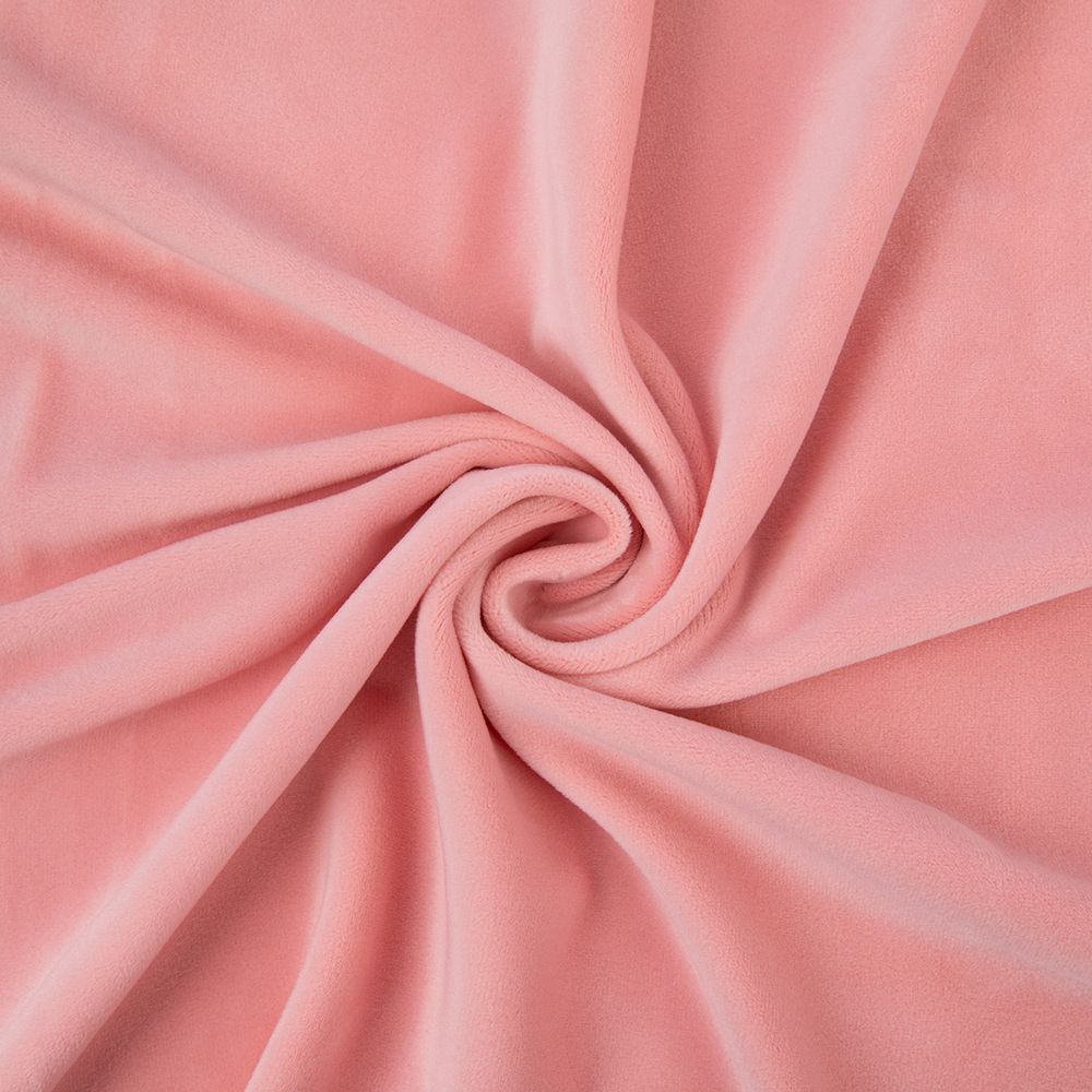 Микровелюр 160х150 см, 166 розово-персиковый, Gamma MCV