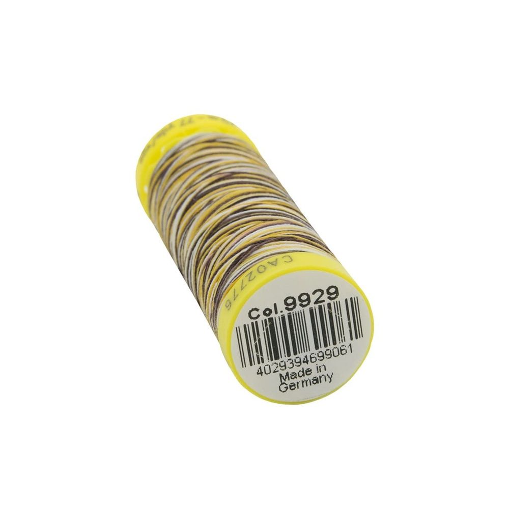 Нитки отделочные Gutermann Deco Stitch 70, multicolor, 70м, 9929, 5 катушек