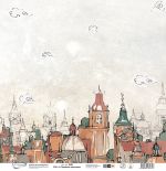 Бумага для скрапбукинга Городские зарисовки, 190 г/м², 30.5х30.5 см, 10 шт, 6, Mr.Painter PSR 2501