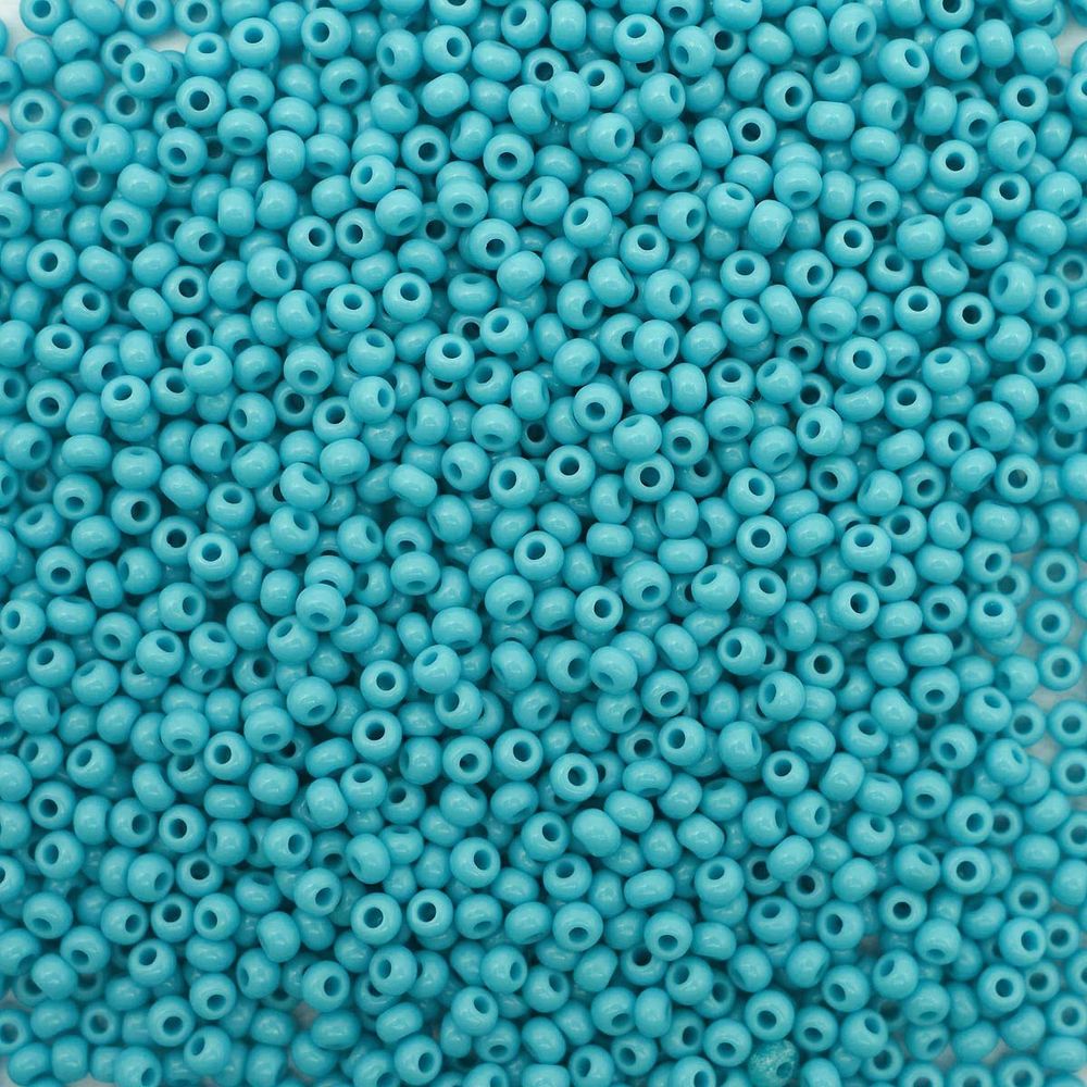 Бисер Preciosa непрозрачный, 10/0 (63030), круг. отв., 500 г