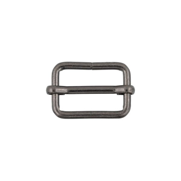 Шлевка металл 25х18 мм, 20 шт, 06 черн.никель, Gamma GH 05/20