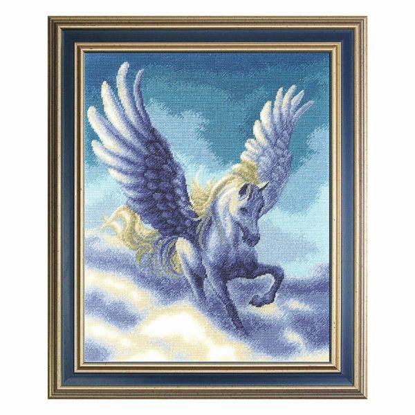 Набор для вышивания нитками Hobby&Pro, Пегас, 34х27 см